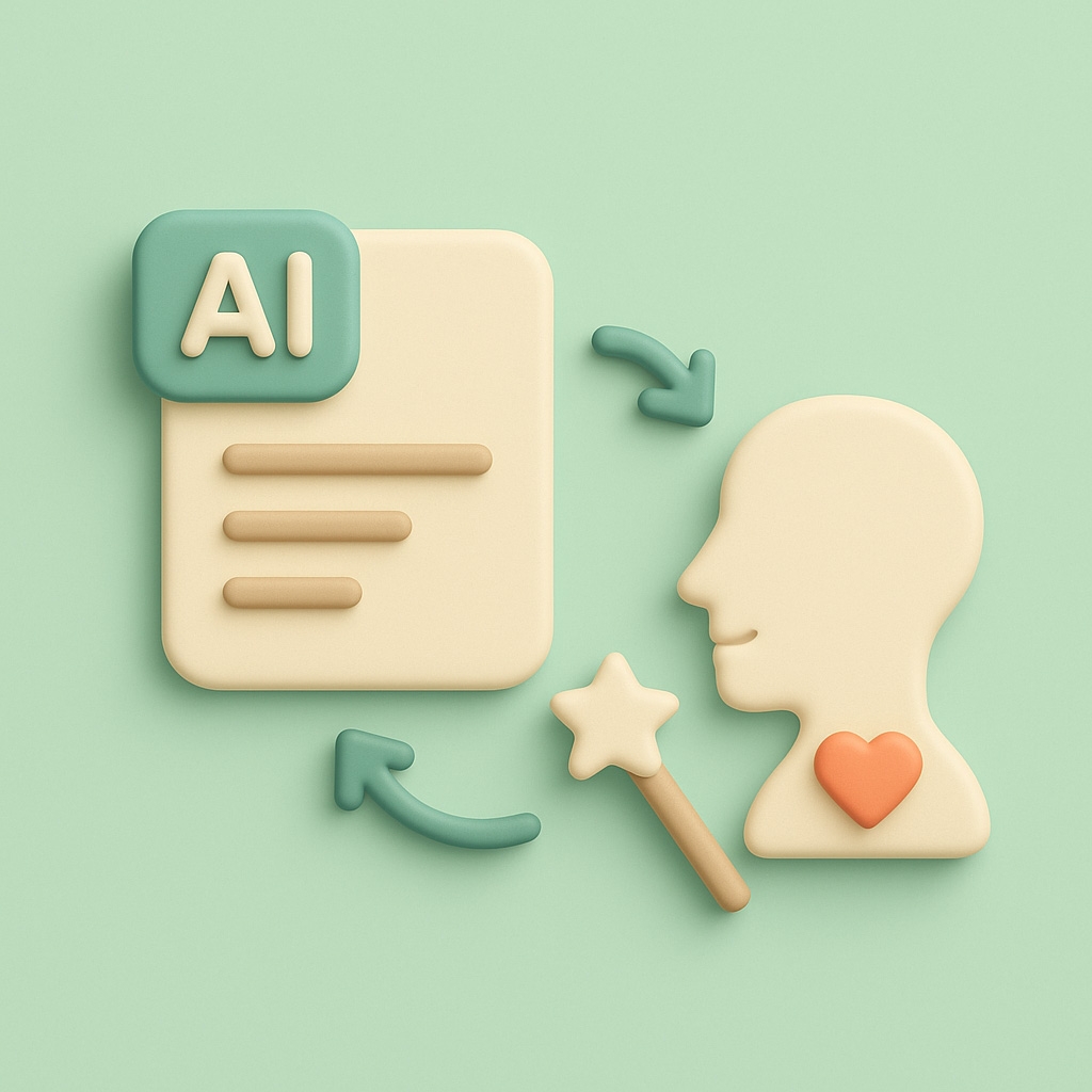 Nhân Bản Hóa Văn Bản AI