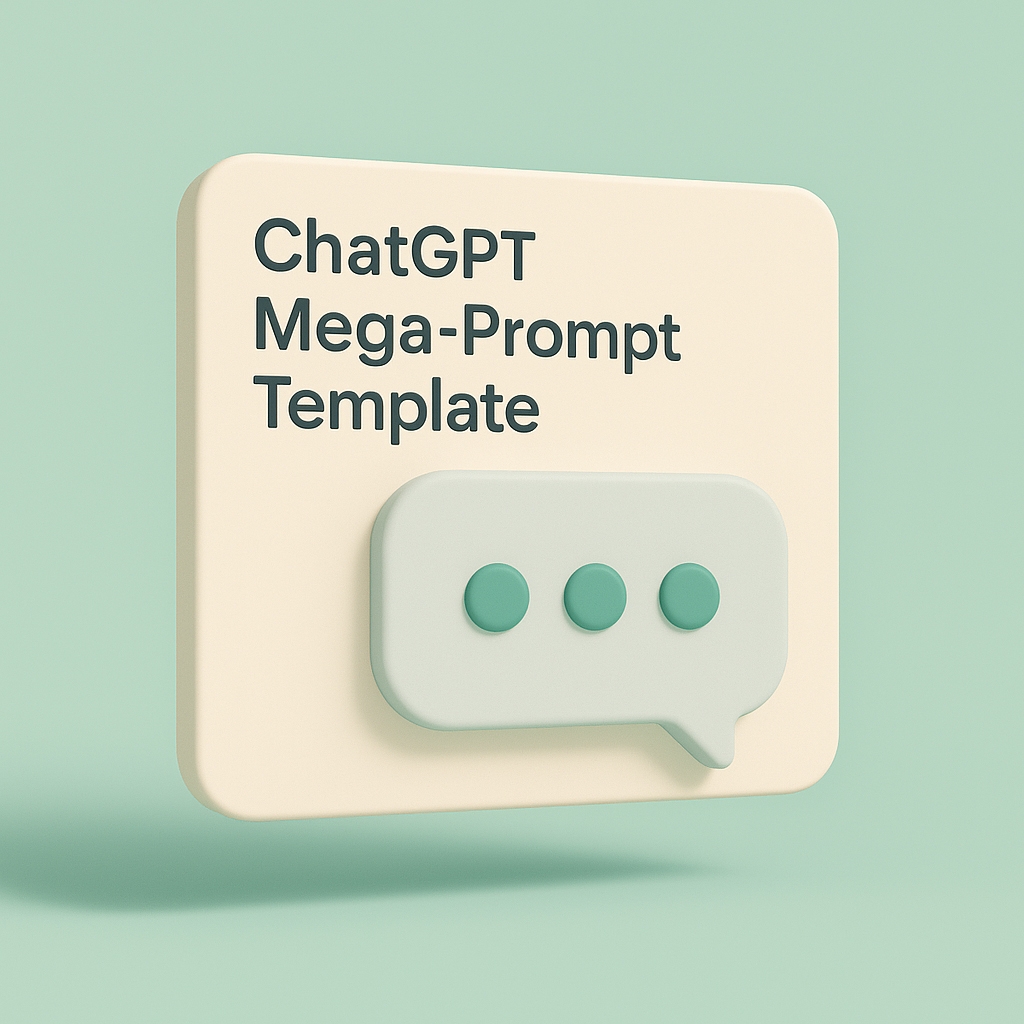 ChatGPT Mega-Prompt Template