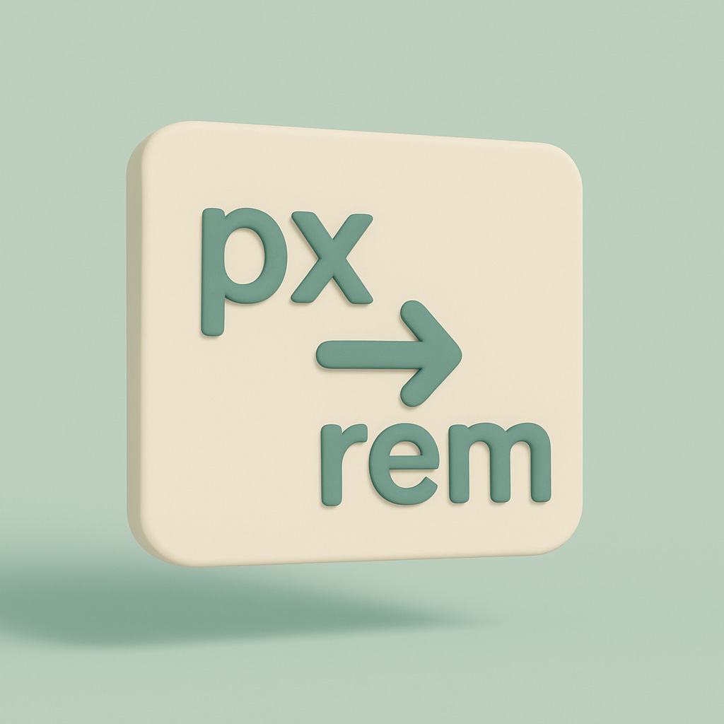 Chuyển đổi PX sang REM